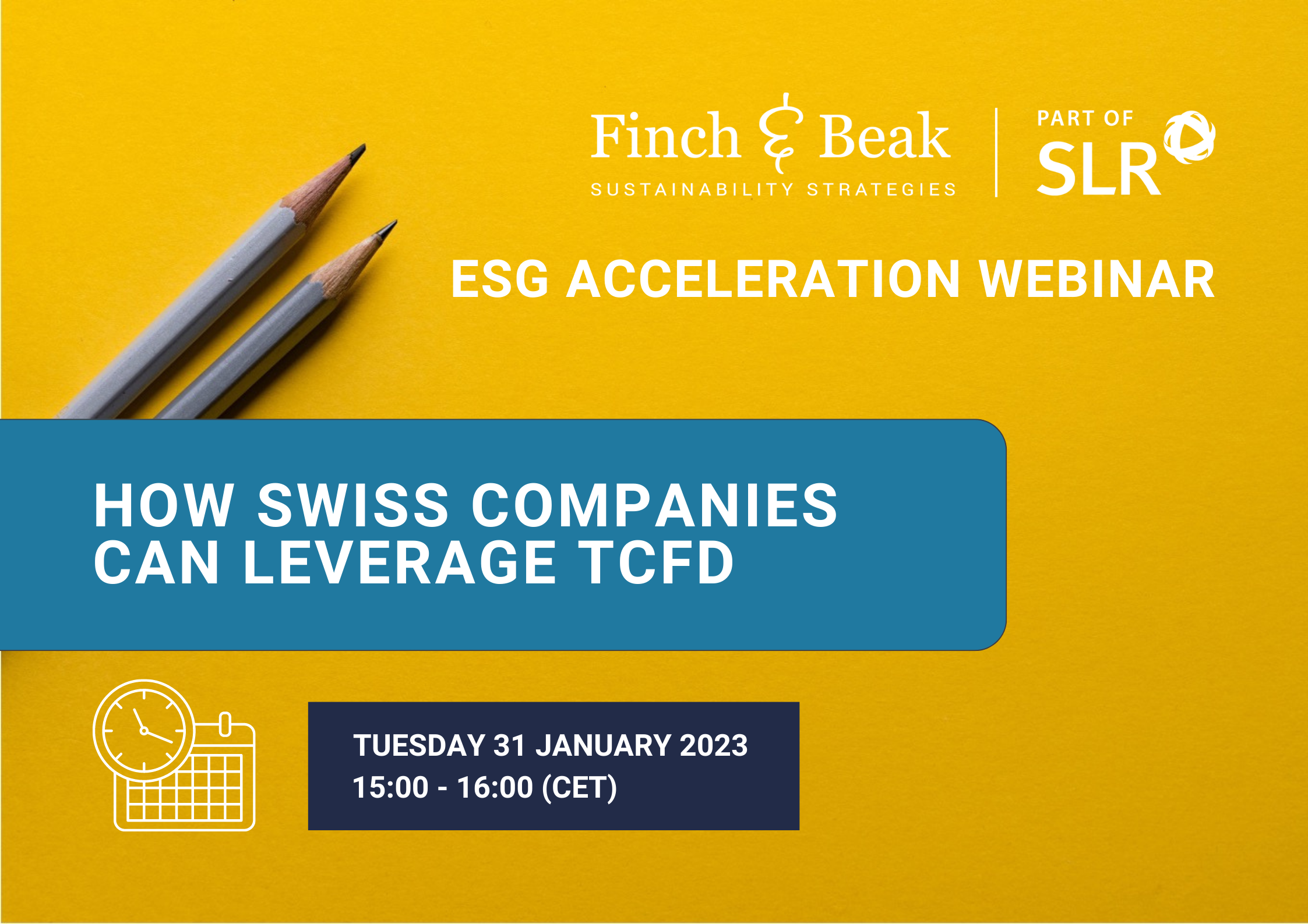 ESG Acceleration Webinar: How Swiss Companies Can Leverage TCFD